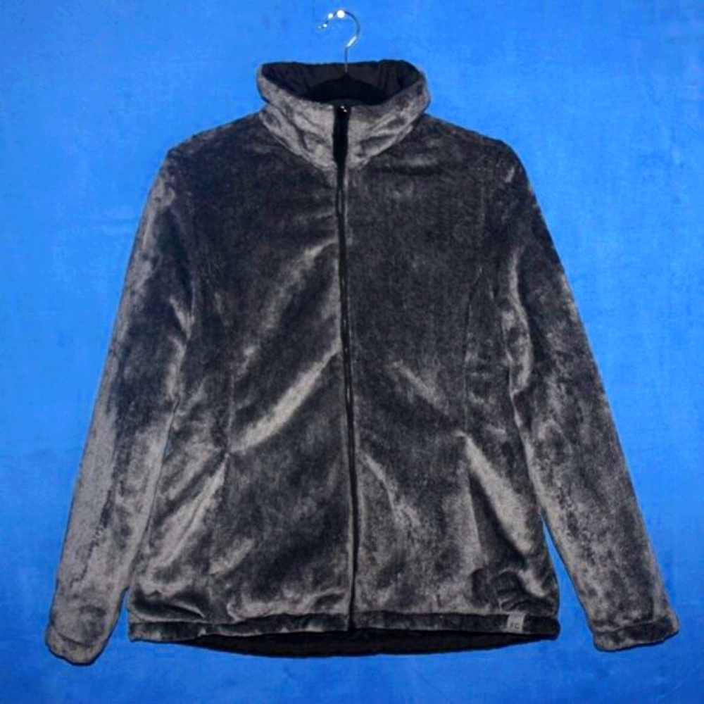 Free Country Reversible Jacket Gray and Black Medium
